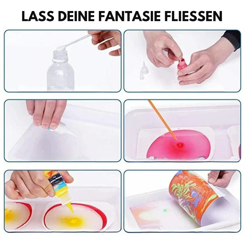 AquaArt™ | DIY Wassermarmorierungs-Set - Image 4