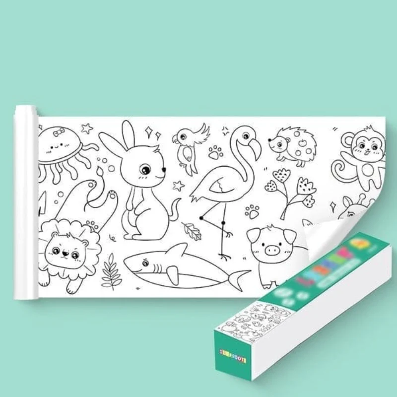 ArtRoll™ | Kinder Mal-Papierrolle - Image 7