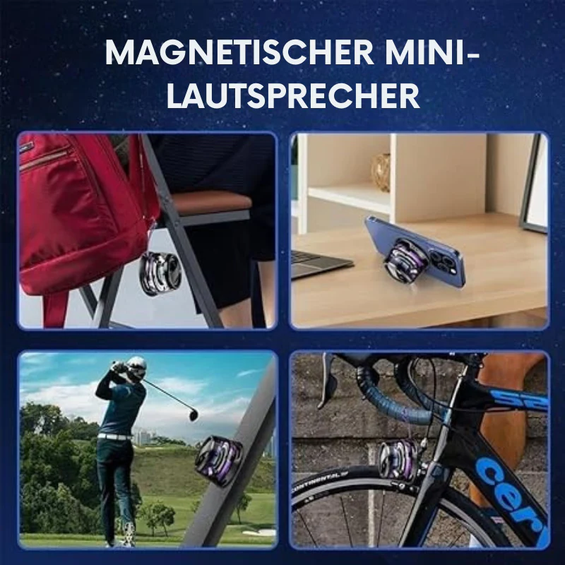 BoomPod™ - Mini magnetischer Bluetooth-Lautsprecher - Image 3