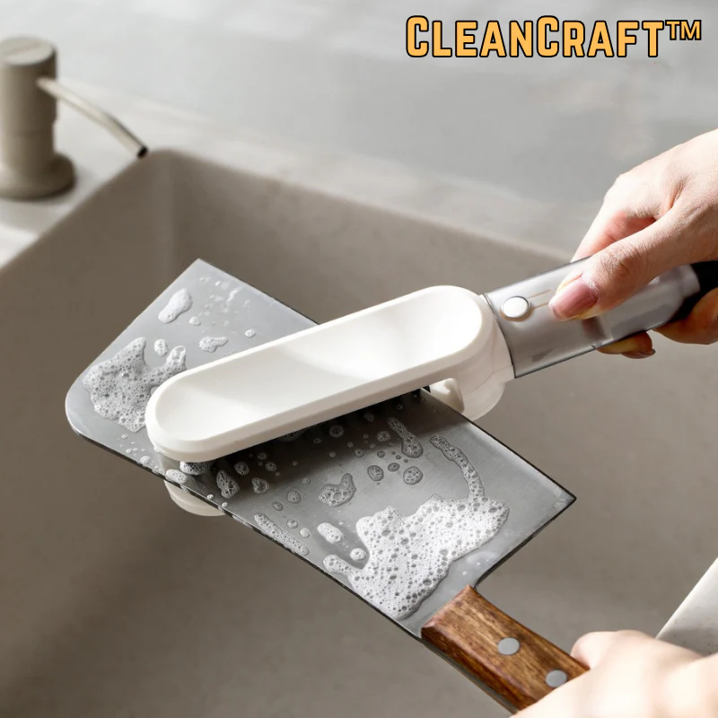 CleanCraft⢠| 3-in-1 Reinigungsbßrste fßr Messer & Besteck