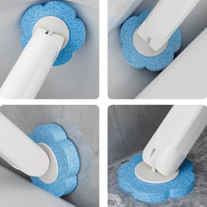 CleanDrop™ | Toilettenbürste mit 12 Einwegköpfen - Image 6