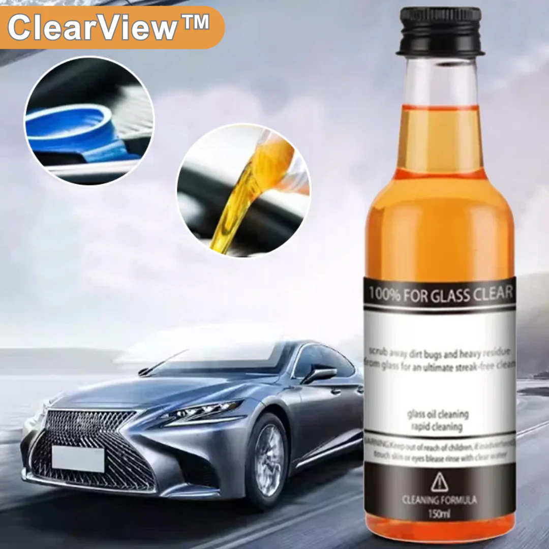 ClearView™ Ölfilm-Entferner für Glas (1+1 GRATIS)