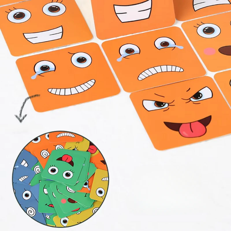 EmojiMatch™ | Emoji Puzzle-Würfel Set - Image 5