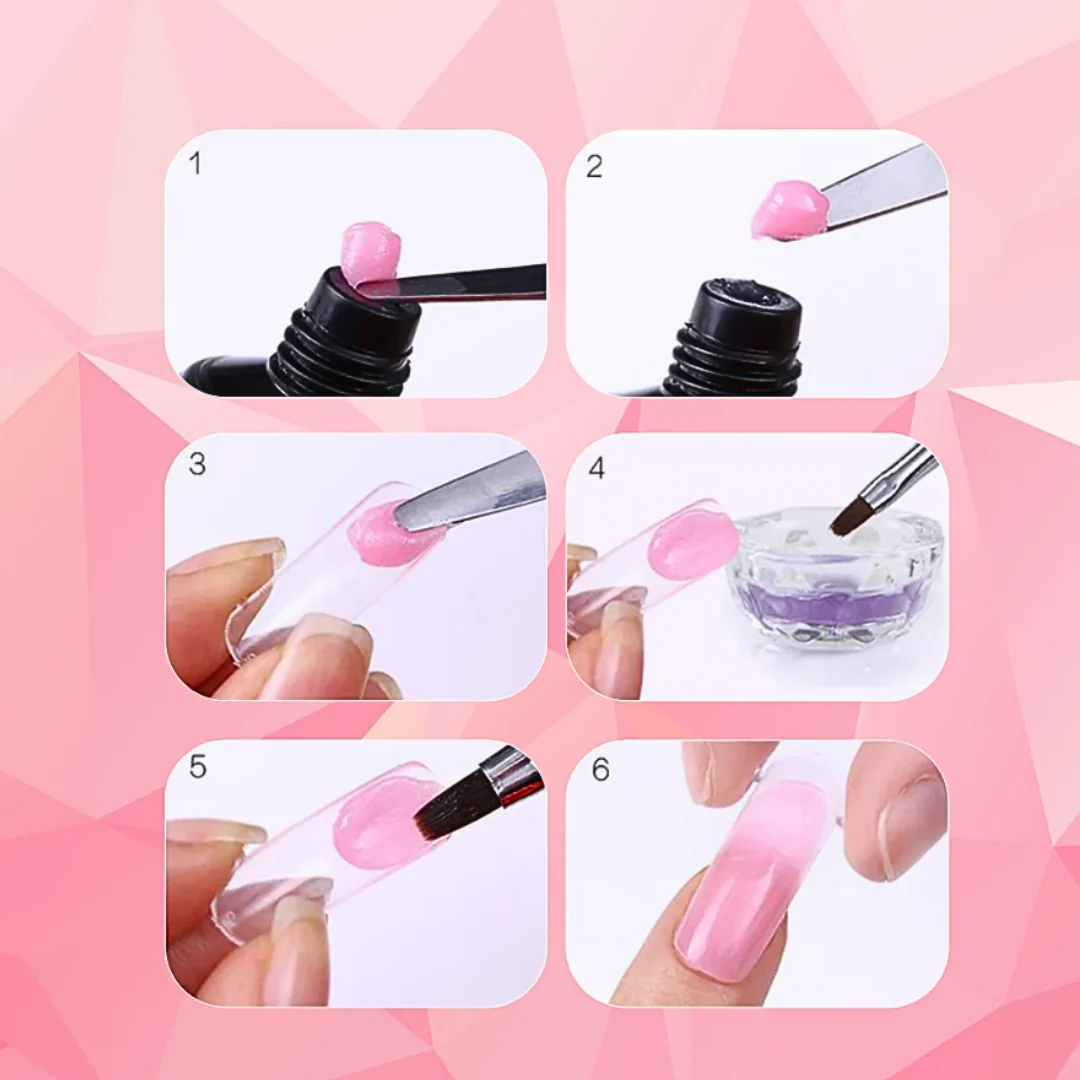 Geloraâą DIY Professionelle Polygel-Nagelset - Image 2