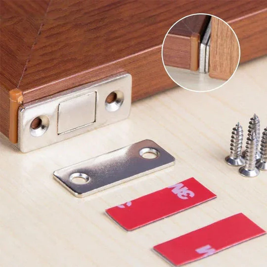 InvisiLock™ | Ultradünne Unsichtbare Schranktürmagnete (4er-Satz) - Image 12