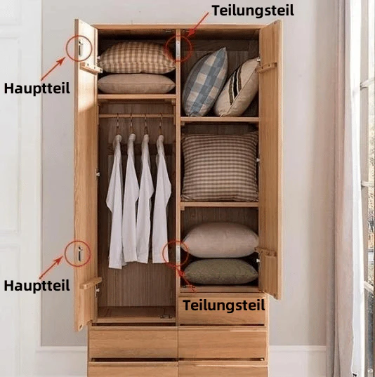 InvisiLock™ | Ultradünne Unsichtbare Schranktürmagnete (4er-Satz) - Image 3