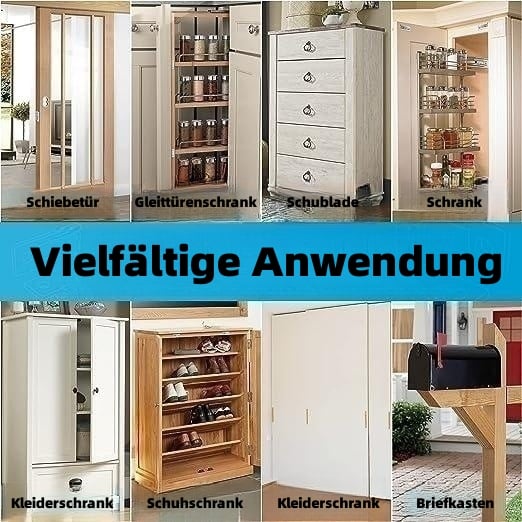 InvisiLock™ | Ultradünne Unsichtbare Schranktürmagnete (4er-Satz) - Image 4