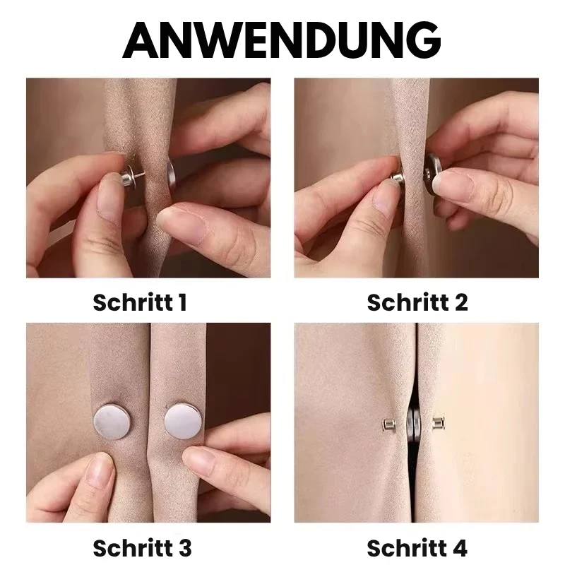 MagClips™ | Magnetische Vorhang-Clips (4+4 GRATIS) - Image 4