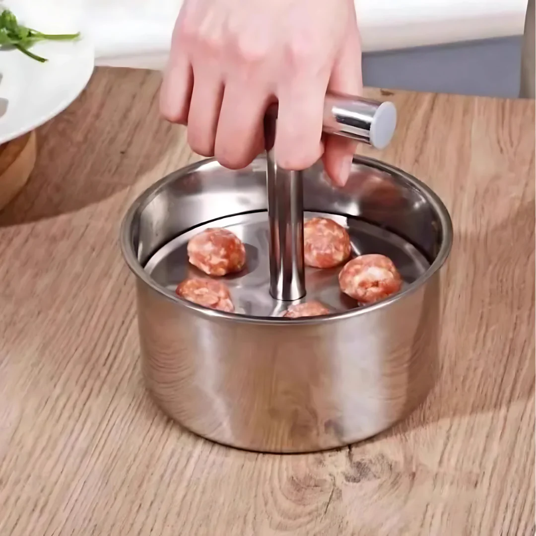 Meatzaa™ - Fleischbällchenmaschine aus Edelstahl - Image 3