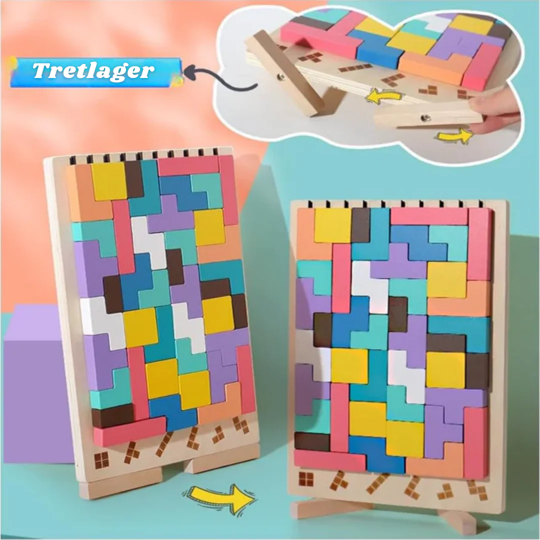 MindStack™ - Holzpuzzle Spiel - Image 3