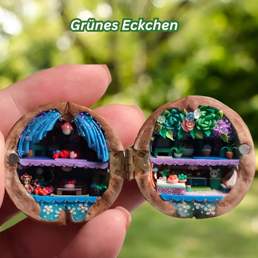 NutNook™ - Walnuss-Schalen Miniatur-Deko - Image 2