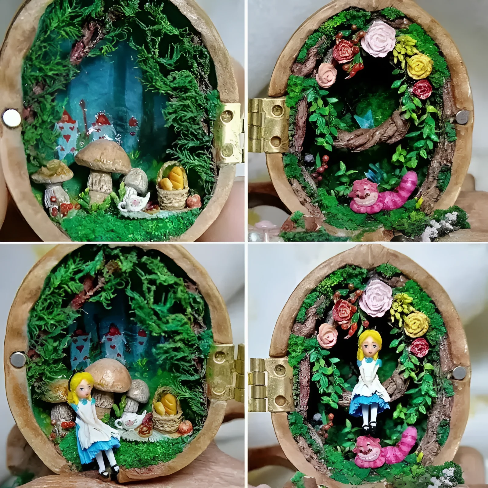 NutNook™ - Walnuss-Schalen Miniatur-Deko - Image 6