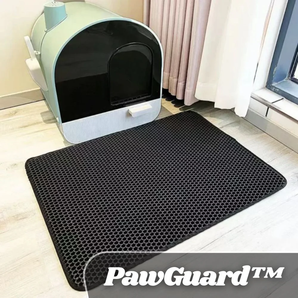 PawGuard™ - Zweilagige Katzenstreu-Matte