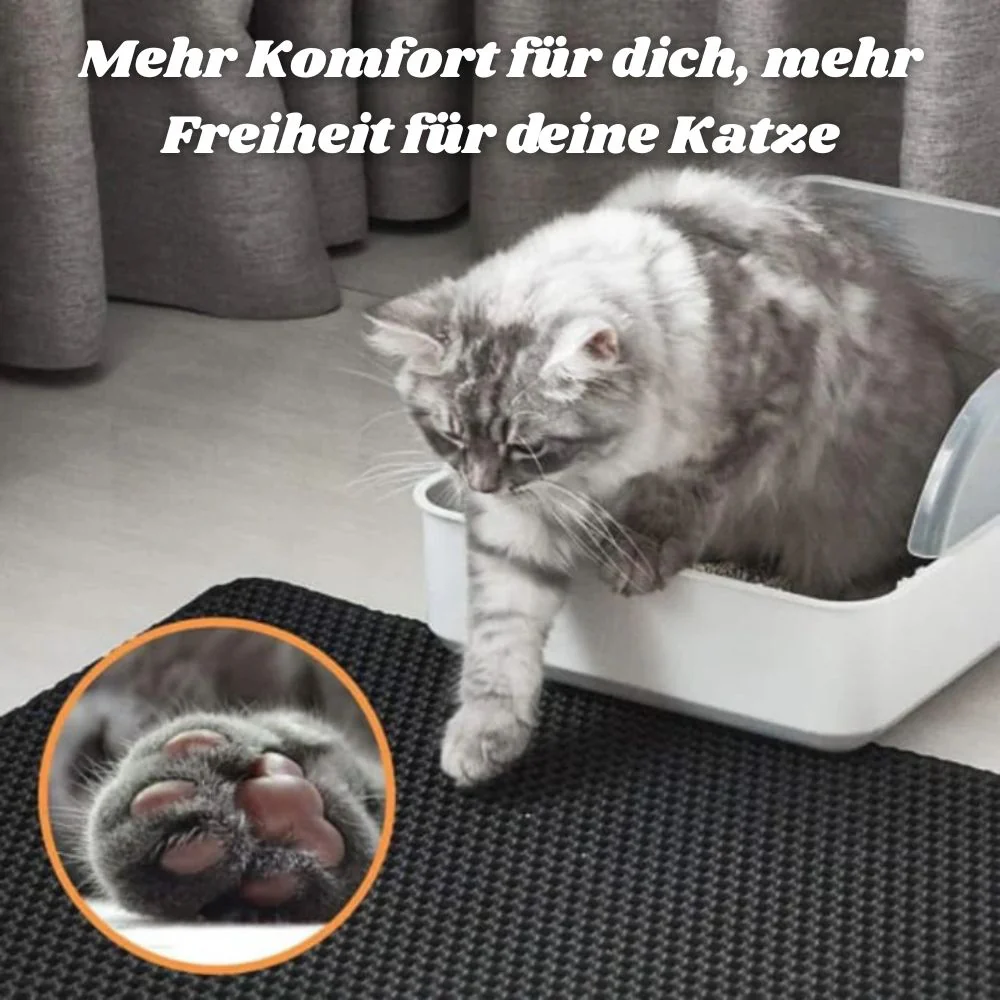 PawGuard™ - Zweilagige Katzenstreu-Matte - Image 3
