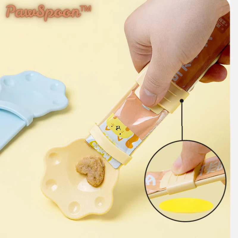 PawSpoon⹠| Katzen-Leckerli Squeeze-Löffel (1+1 GRATIS)