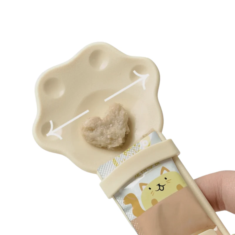 PawSpoon⹠| Katzen-Leckerli Squeeze-Löffel (1+1 GRATIS) - Image 4