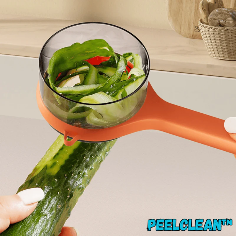 PeelClean⹠| SchÀler mit AbfallbehÀlter (1+1 GRATIS)