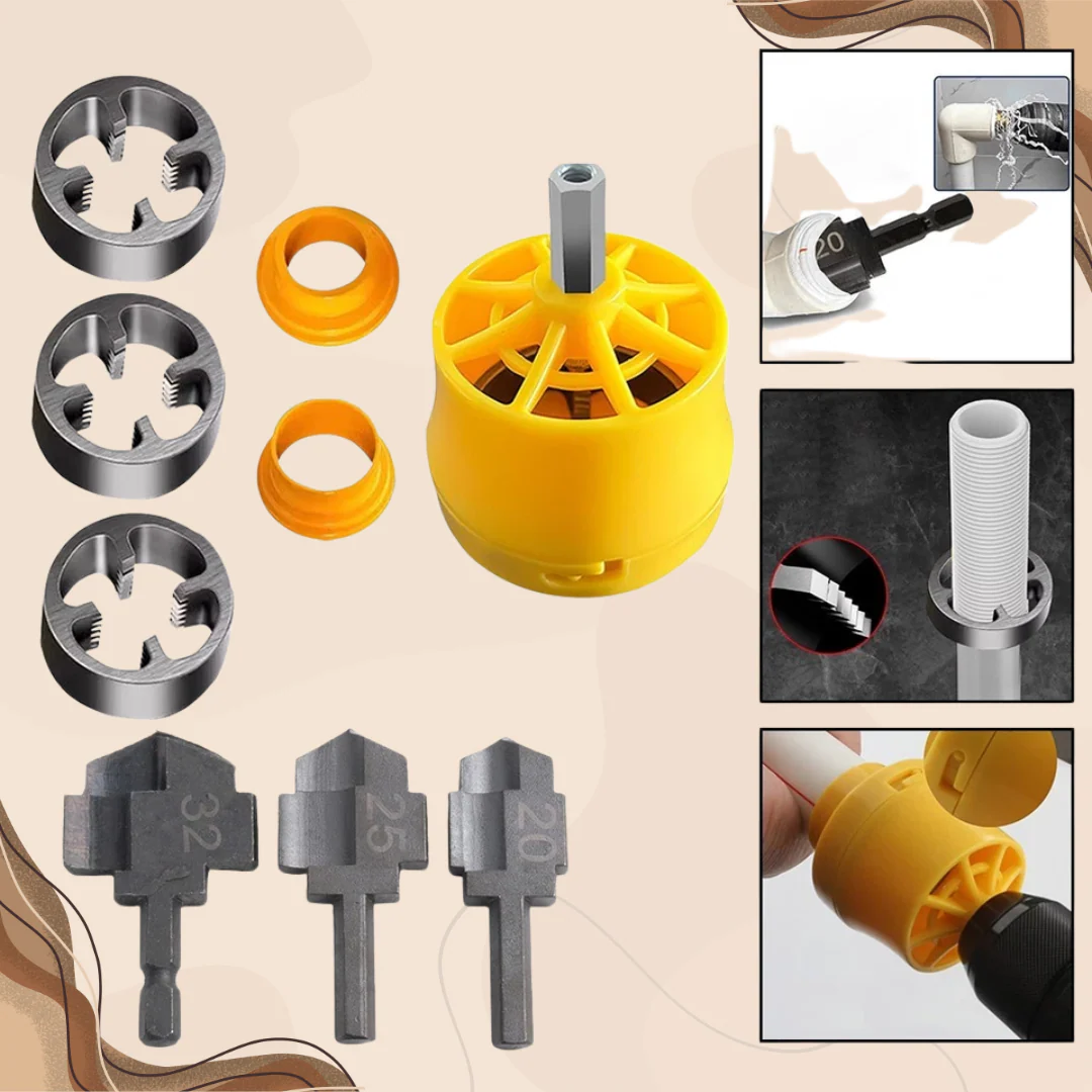 PipeGrip™ - PVC-Rohrgewindeschneidsatz - Image 4