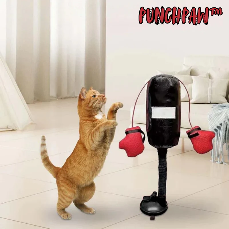 PunchPaw™ | Interaktiver Katzen-Boxsack