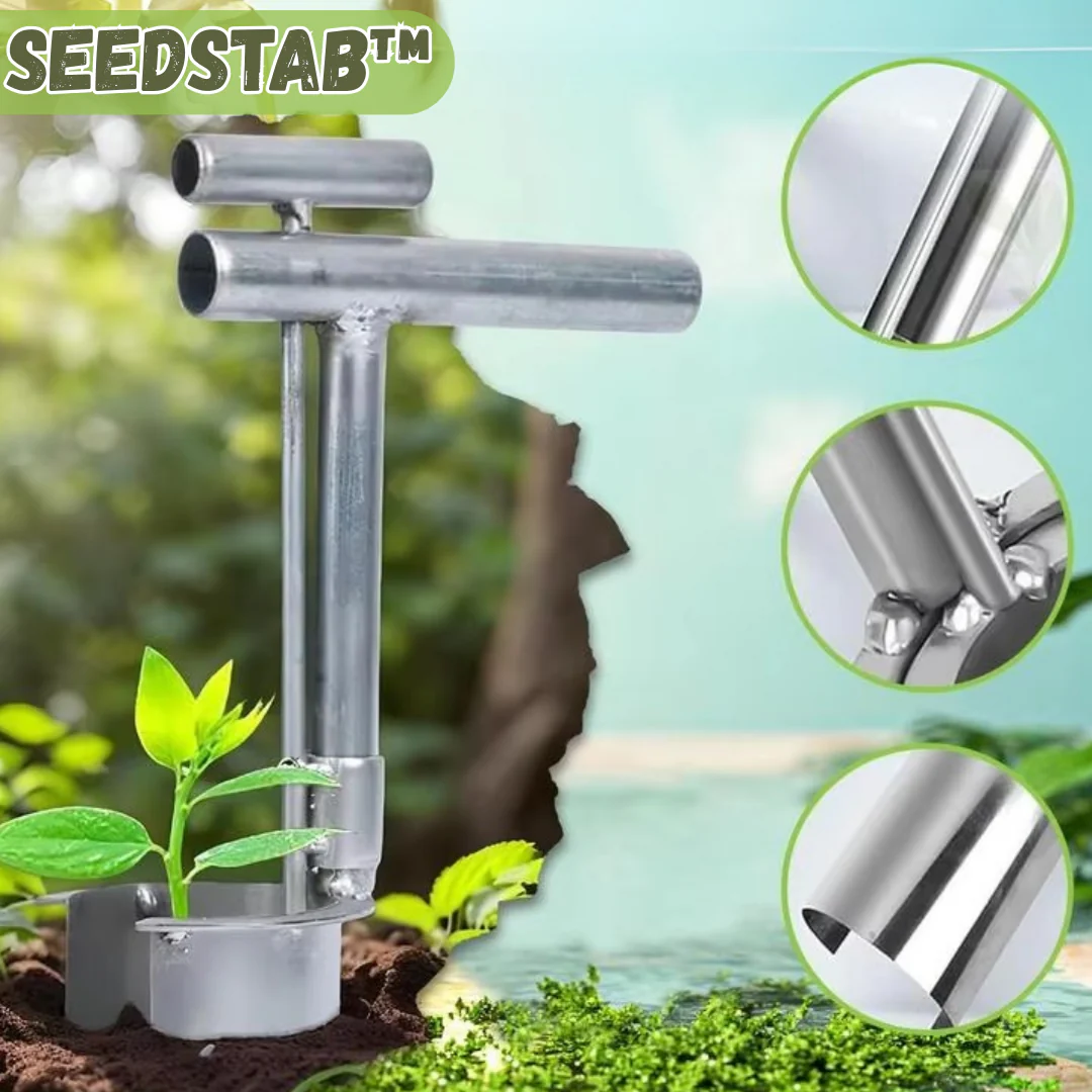 SeedStab⢠- Garten-Pflanz- und Umpflanzwerkzeug