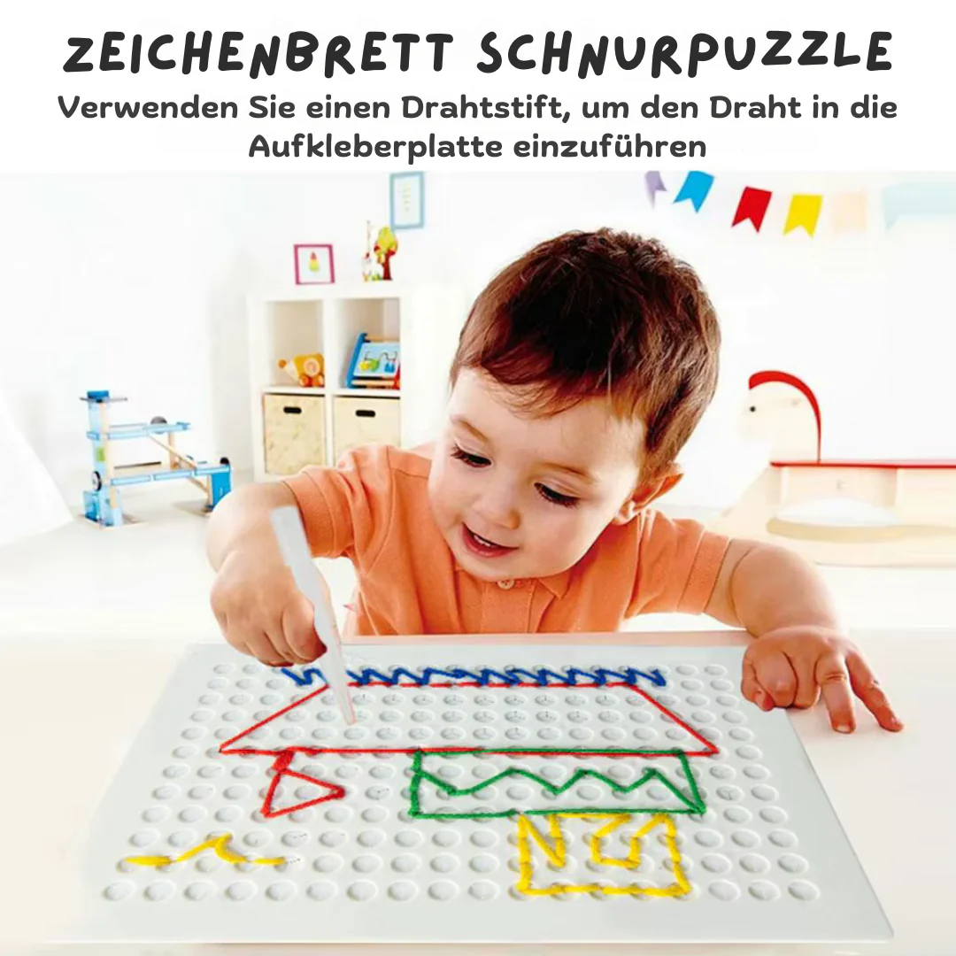 SensoryCraft™ - Sensorisches Fädelbrett für Kinder - Image 3