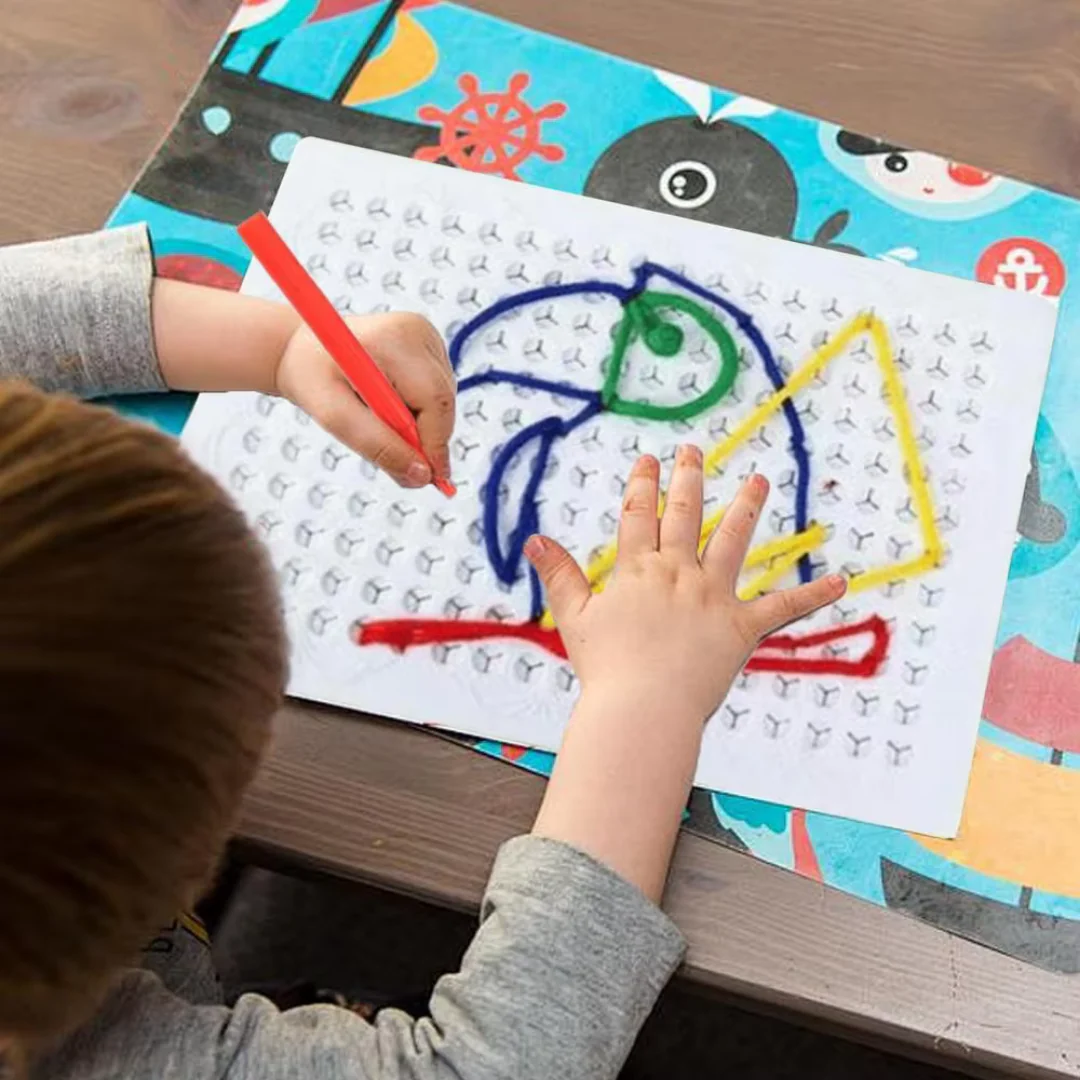 SensoryCraft™ - Sensorisches Fädelbrett für Kinder - Image 4
