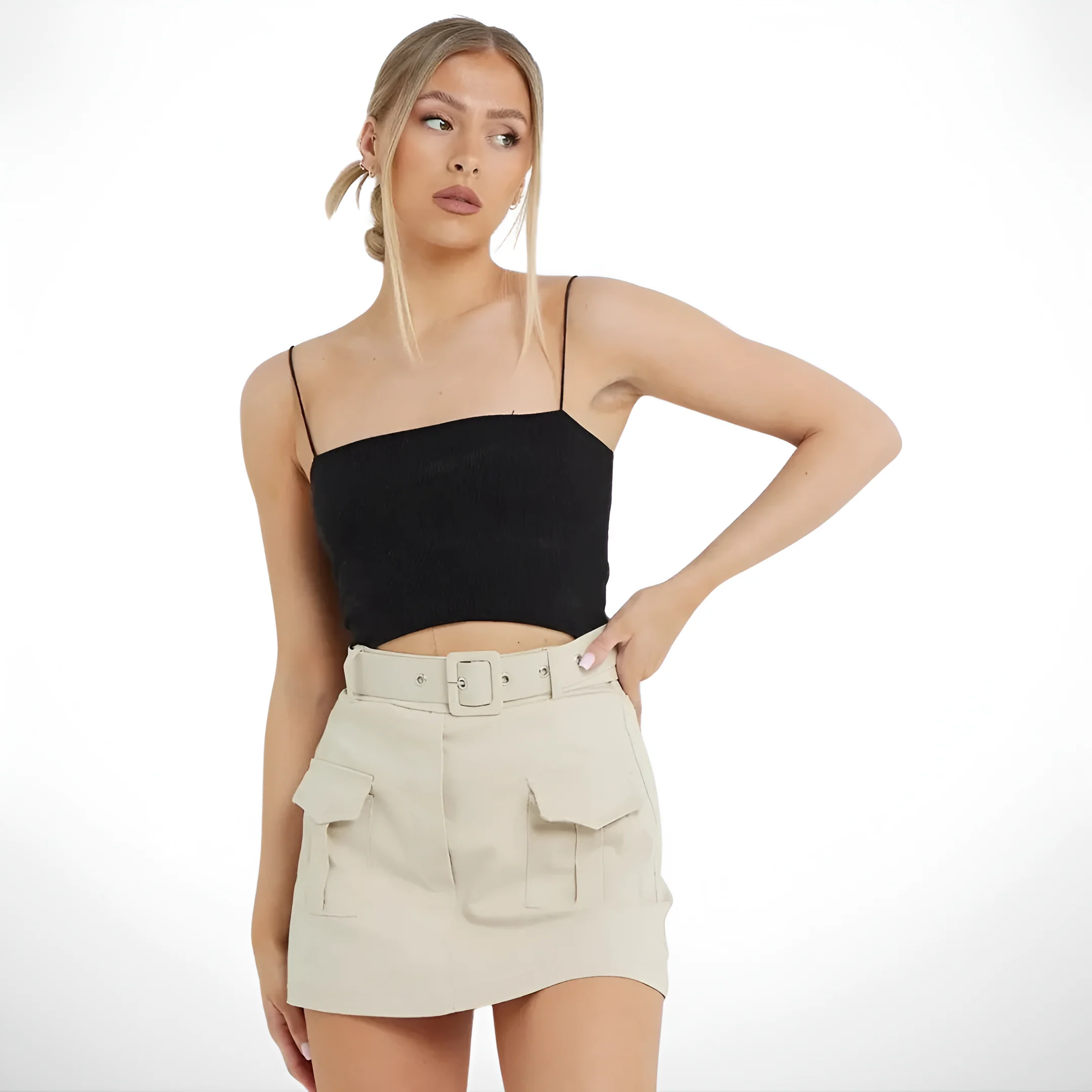 SkortFit⢠- Damen Cargo-Rockshorts - Image 5