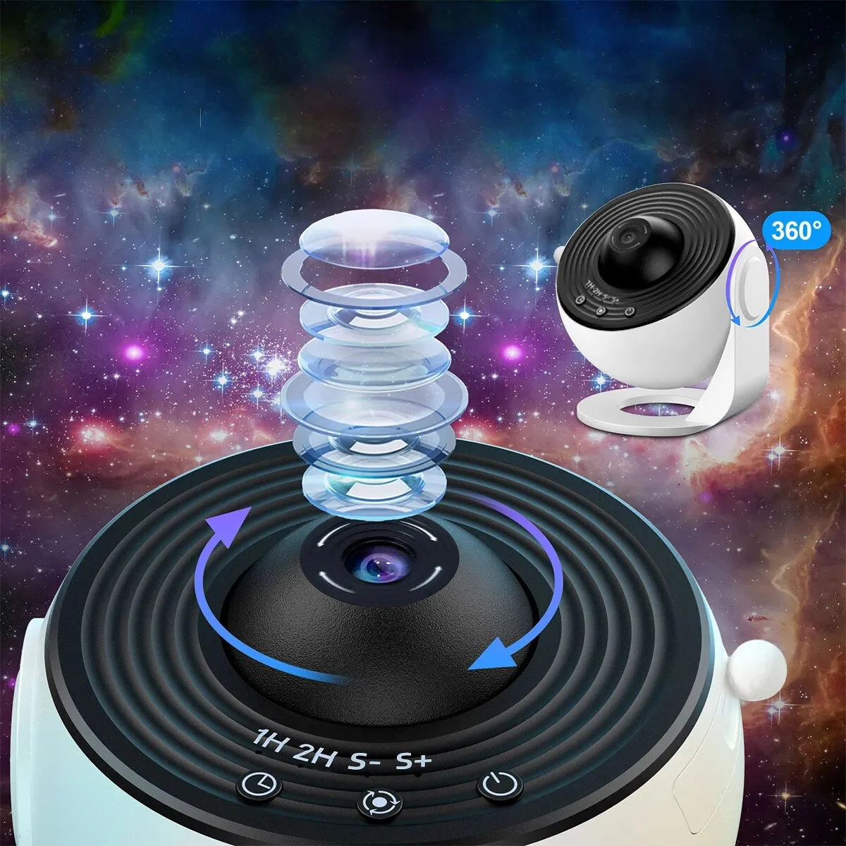 SkyFlick™ - Planetarium Galaxie Sternenhimmel Projektor - Image 3
