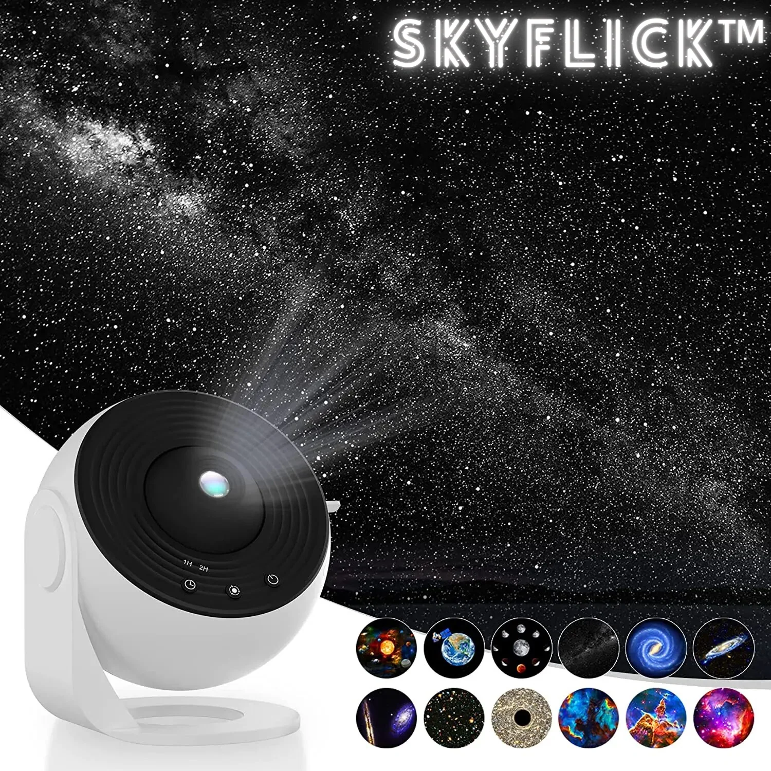SkyFlick™ - Planetarium Galaxie Sternenhimmel Projektor - Image 7
