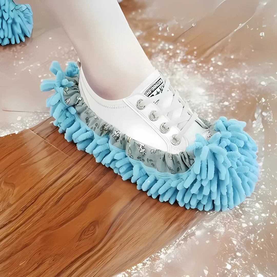 SlipMop™ - Mikrofaser-Bodenreinigungsmopp-Schuhe ( 1 +1 Gratis) - Image 5