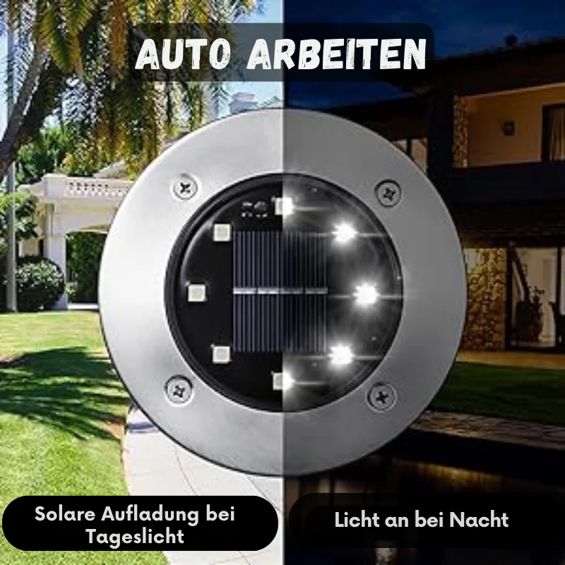 SolarGlow™ - Solar-Bodenleuchten - Image 3
