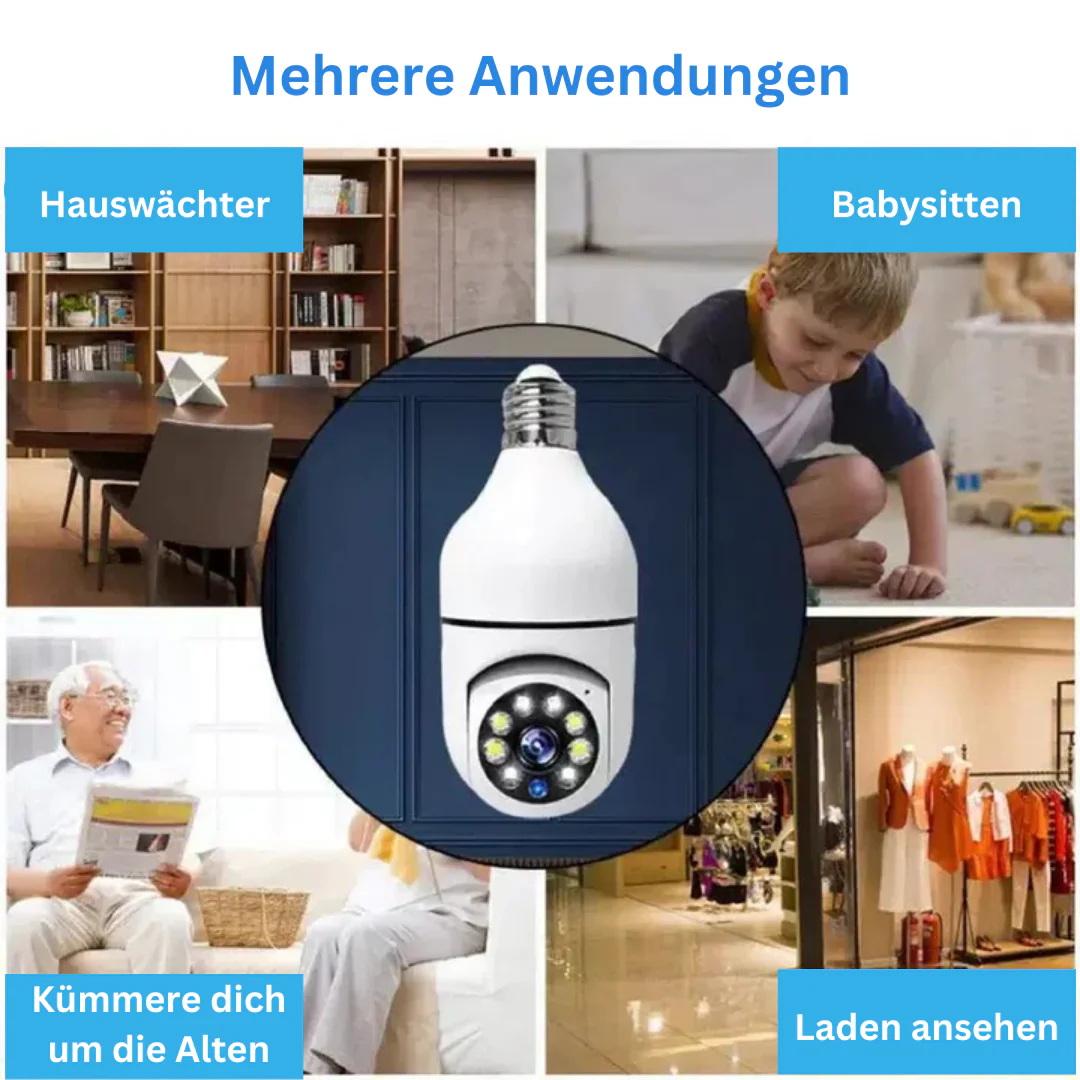 SpyBulb™ - Sicherheit Wifi Glühbirne Kamera - Image 4