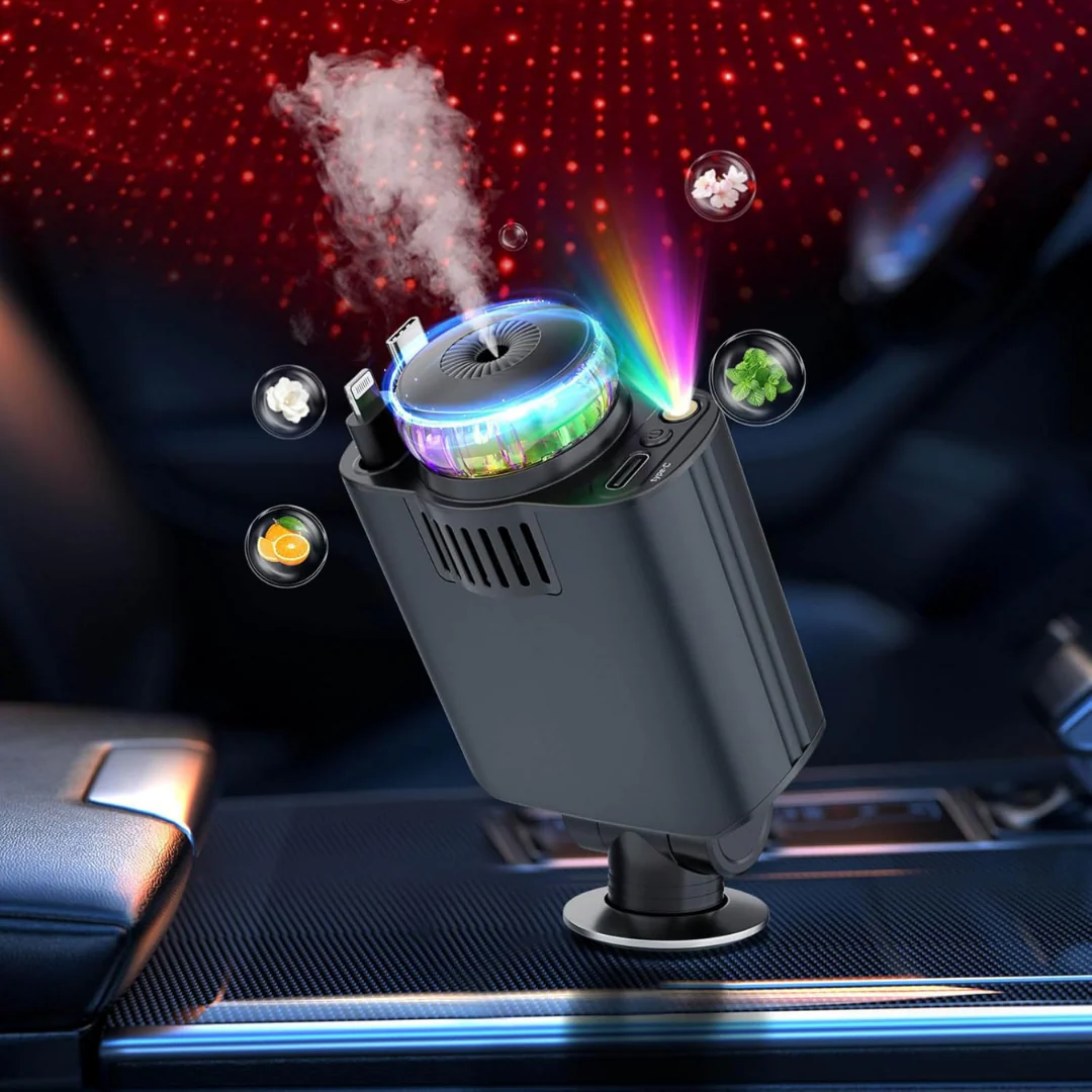 StarLinker™ | 3 in 1 Starlight Aufziehbares Autoladegerät - Image 2