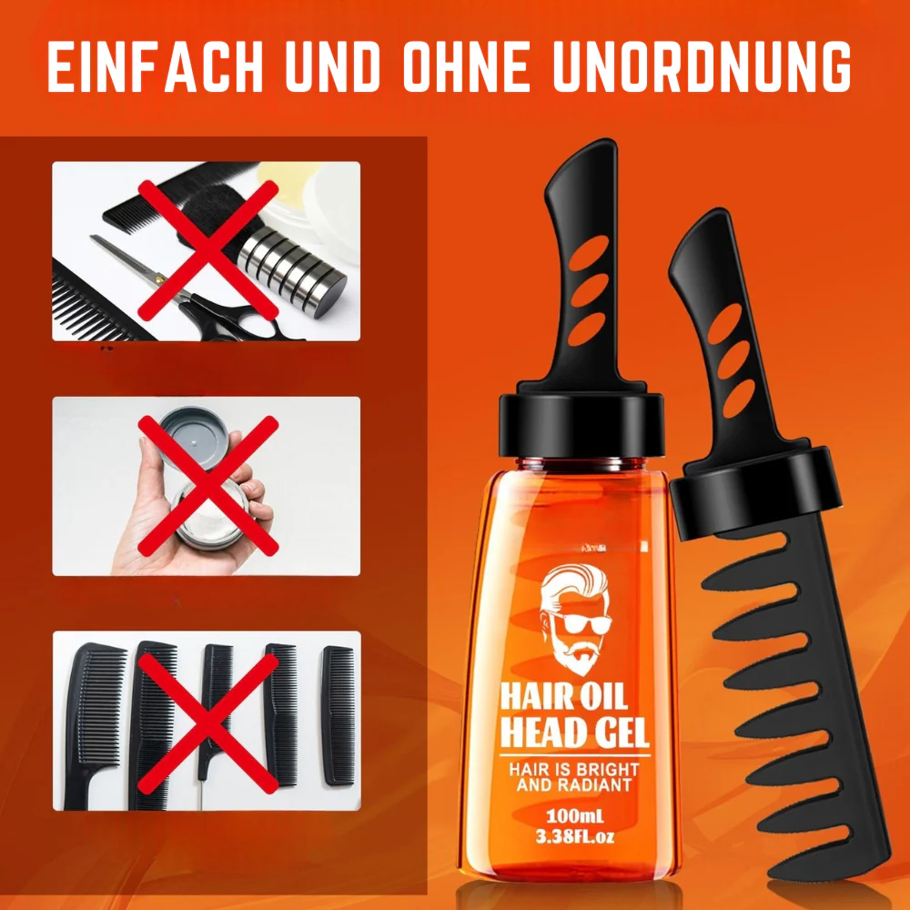 TwinGroom™ - 2-in-1 Haargel mit Kamm - Image 6
