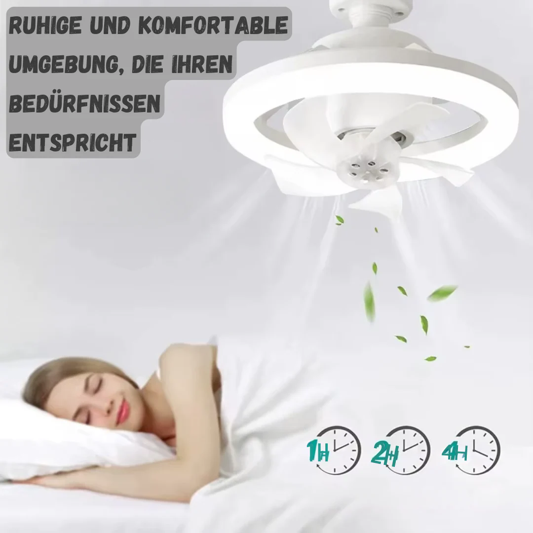 TwirlGlow™ - 360 drehbare Deckenventilatorleuchte - Image 5