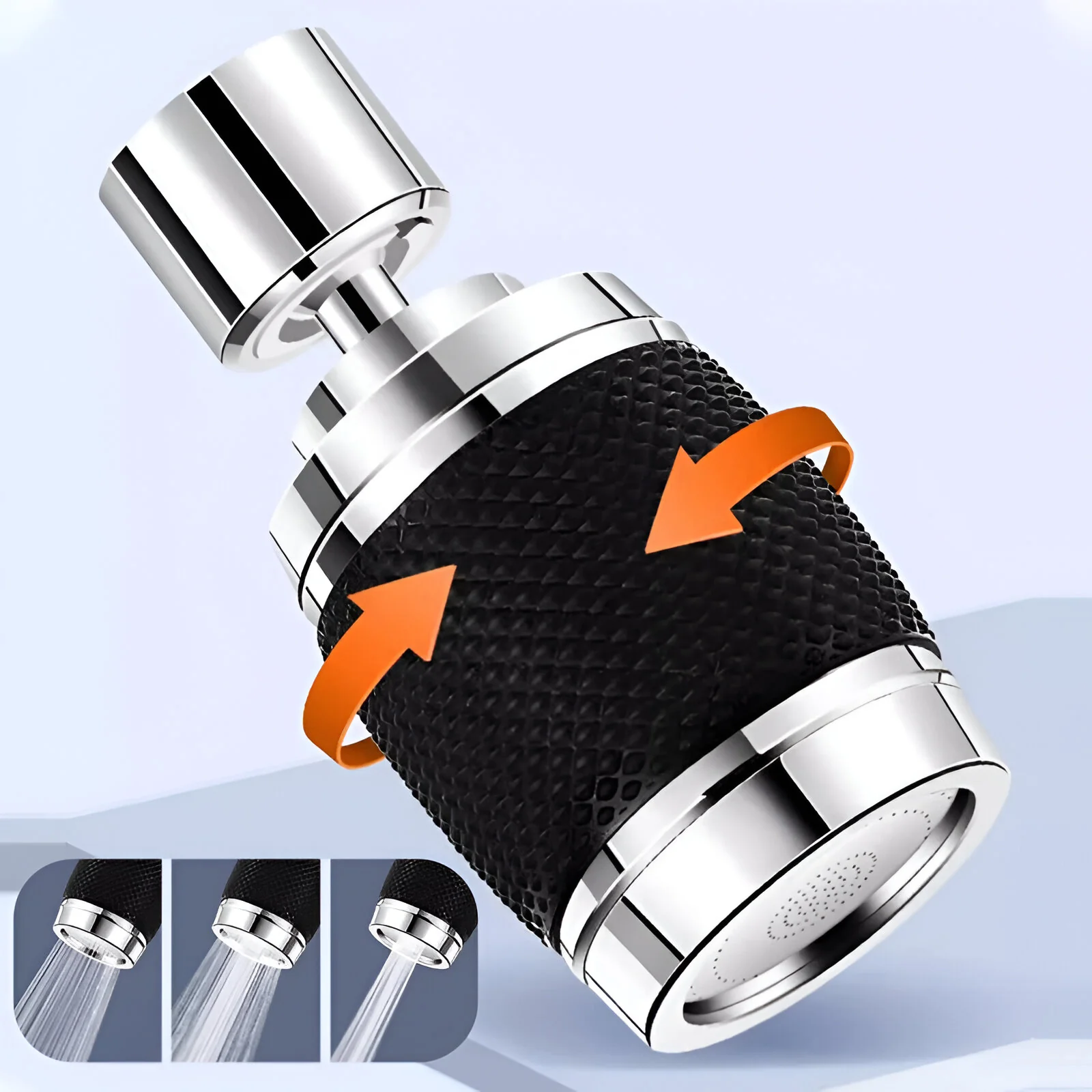 TwisTap™ - 360° Spritzwasser Geschützter Drehbarer Wasserhahn - Image 5