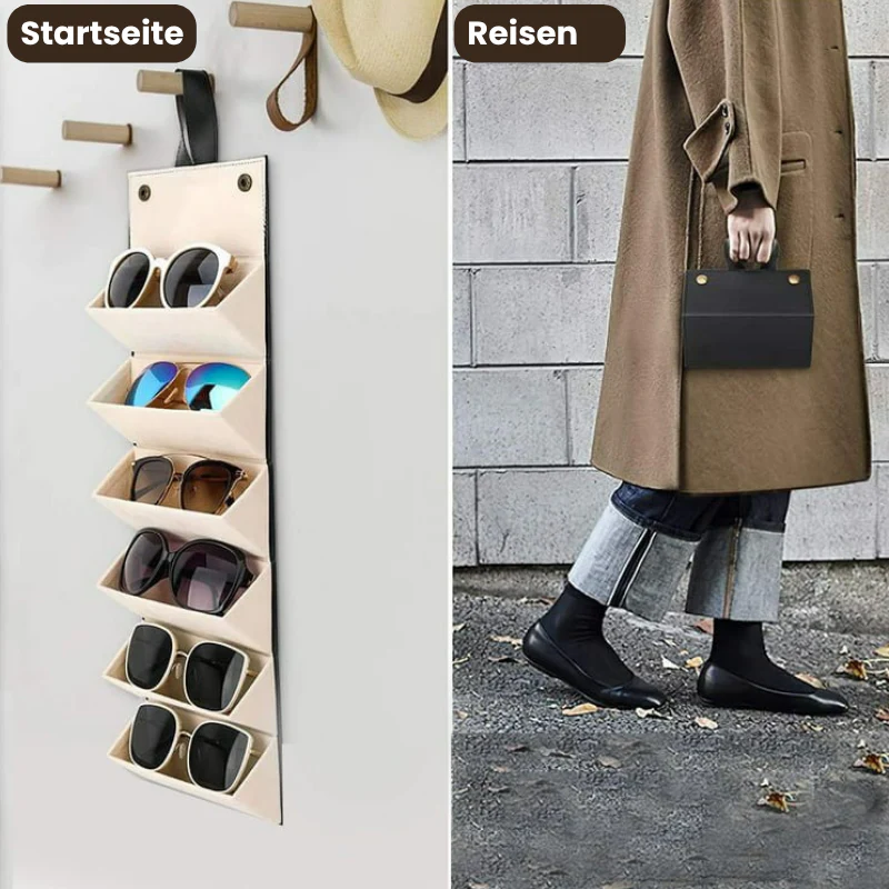VisionFold™ | Faltbare Sonnenbrillen-Organizer-Tasche - Image 3
