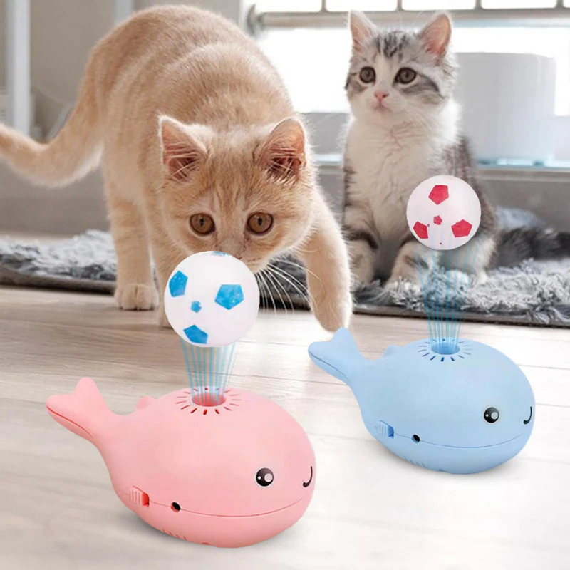 WhalePlay™ | Interaktiver schwebender Katzenball (2 Bälle GRATIS) - Image 3