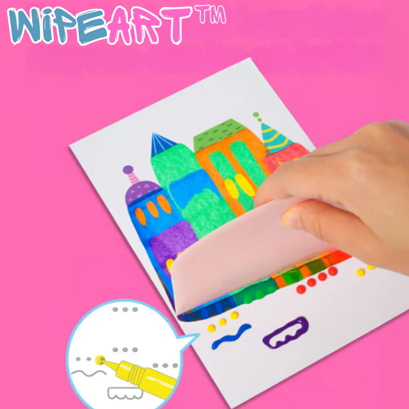 WipeArtâą - Wischmalerei Kunst Set
